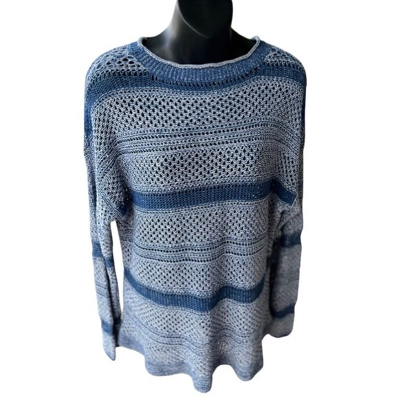 🌸4/$50🌸 Open-Knit Crewneck Pullover Sweater - Picture 4 of 13